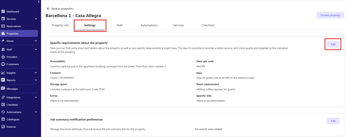 Be more efficient by adding information to services - PS2