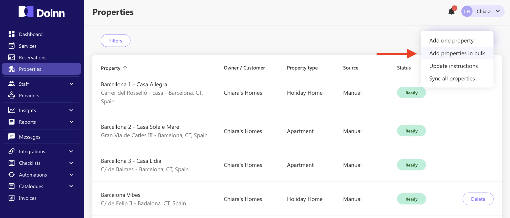 Create Properties